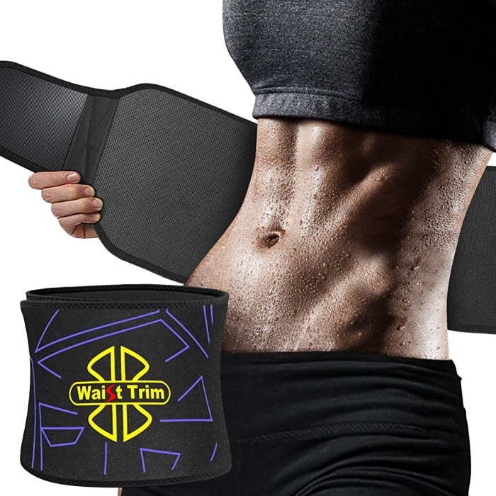 Women Weight Loss Waist Trainer Neoprene Sweat Belt Slimming Body